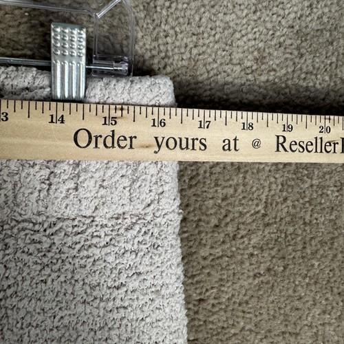 Skims Cozy Knit Pants Womens L/XL High Rise Beige Boucle Lounge Wide Leg Sherpa - Picture 4 of 11