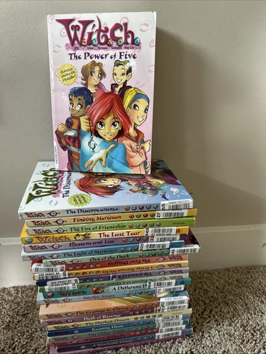 Witch W.I.T.C.H. Series - Elizabeth Lenhard Paperbacks Lot of 1-22 Rare Find
