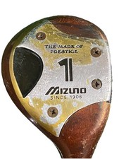 Mizuno The Mark Of Prestige Persimmon Driver Since 1906 RH Techoflex 8 Graphite