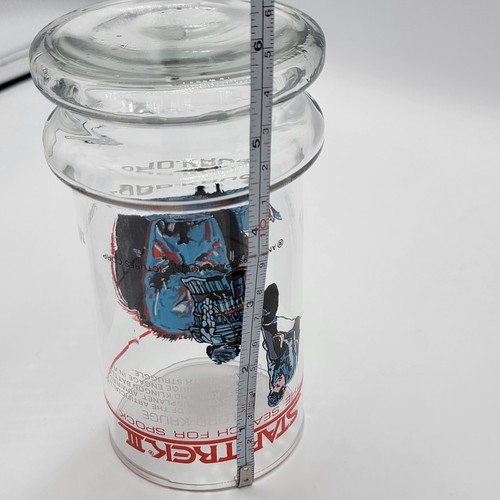 Star Trek III Die Suche nach Spock 1984 Lord Kruge Trinkglas Vintage  - Bild 4 von 4