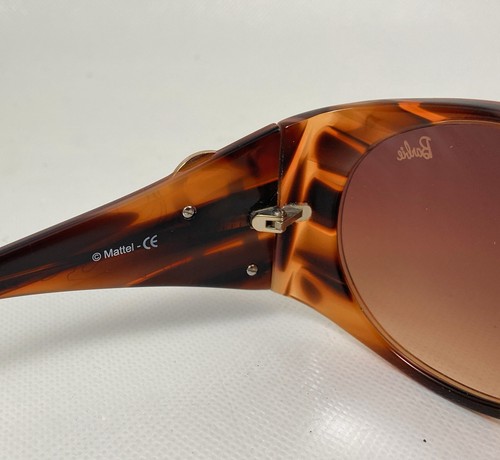 🌟Mattel Barbie Jeweled Tortoise Women's Sunglasses by Inottica, Hard Case & Bag - Picture 6 of 7