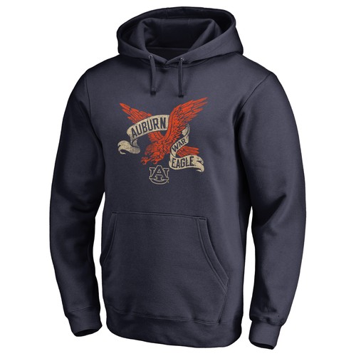 Men's Navy Auburn Tigers Team Hometown Collection Pullover Hoodie - Picture 2 of 3
