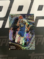 2021-22 Panini Select Basketball Moses Moody Rookie Elephant Courtside SSP