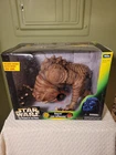 STAR WARS POWER OF THE FORCE: RANCOR & LUKE SKYWALKER DELUXE ACTION FIGURES NEW