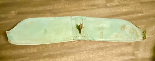 Vintage Exterior Metal Sun Shield Visor 46-48 Olds Ford Chevy Buick Dodge DeSoto - Picture 5 of 13