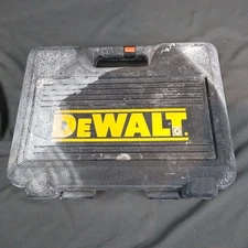 CASE ONLY DeWalt Hard Plastic Carrying Case for 3/8" Corded Drill.  Vintage