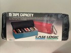 VINTAGE Case Logic Cassette Tape Case 15 Capacity CL-15 NEW SEALED 1991