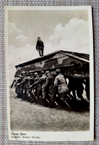 Wehrmacht AK. 2 WK. UNSER HERR orig. Fotokarte datiert 1941 Feldpost
