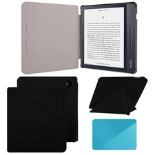 Kobo Libra H2O Case for 7" N873 2019 Model Smart Folding Cover w/ Protector