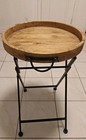 Value $100CAD Foldaway Accent Table Hometrends Easy To Carry Fast Shipping 