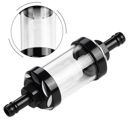Fuel Filter Accessories 5/16\\\" 8mm Inline Petrol Motorcycle Reusable - Picture 8 of 12