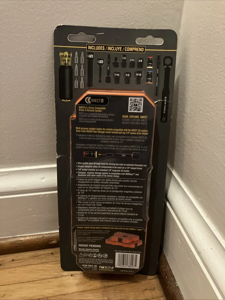 Klein Tools 65300KNECT 21-Piece SAE KNECT Starter Kit MODbox - Image 2 of 4