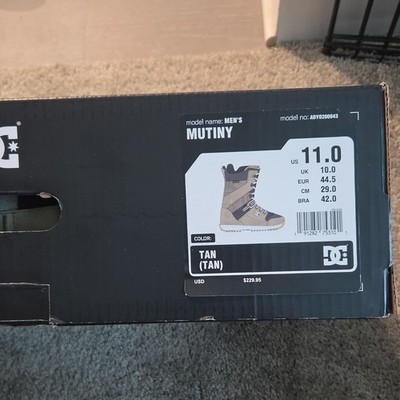 DC Mutiny Snowboard Boots Size 11. Brand New In Box Never Used!