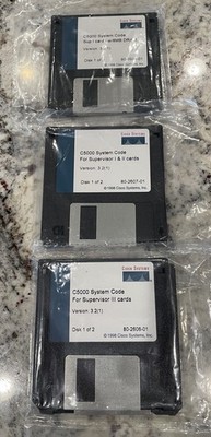 Cisco Systems - C5000 Systems Code for Supervisor I & II Cards - NIB 3.5 disks