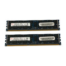 32GB (2x16GB) Hynix 2Rx4 PC3L-10600R HMT42GR7MFR4A-H9 ECC server DELL R610 R710
