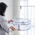 1pc Clothing Dryer Net Detachable Double-Layer Windproof Clothes Drying Basket