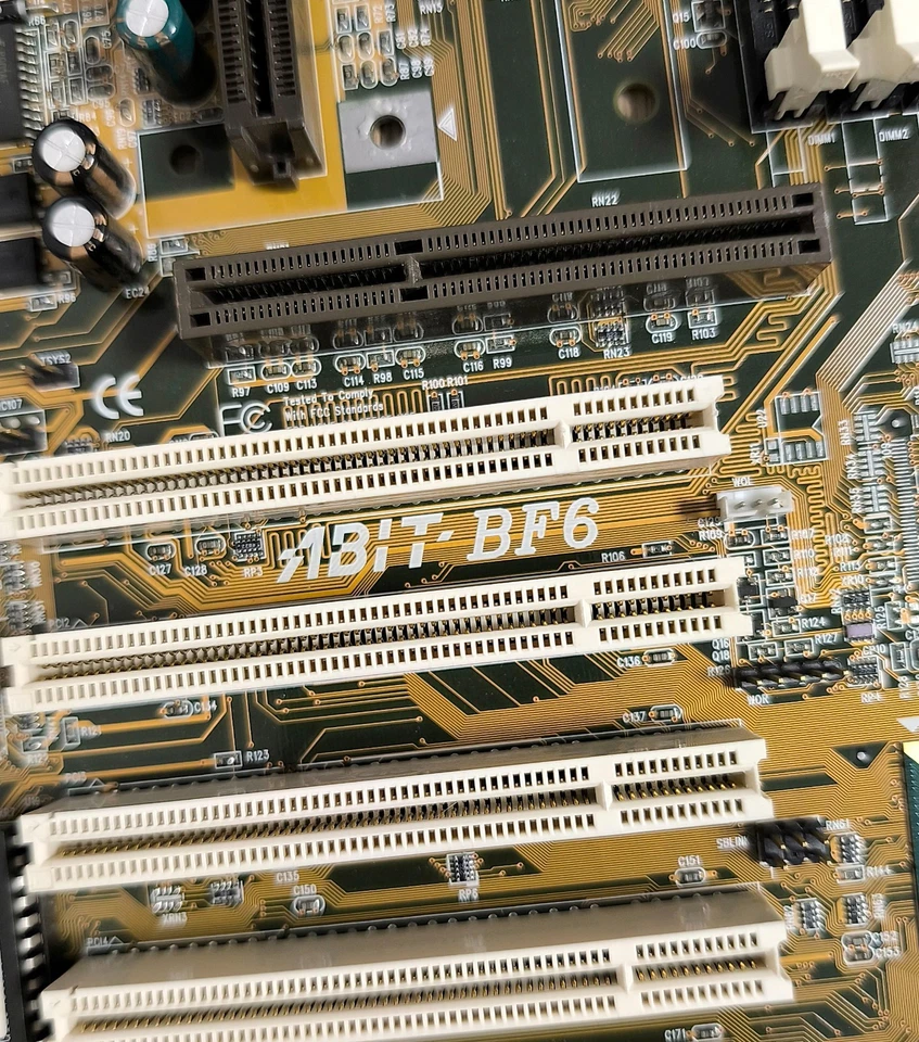Abit BF6 Slot 1 SDRAM Intel 440BX AGP ISA ATX Retro Motherboard /w i/o - Image 3 of 4