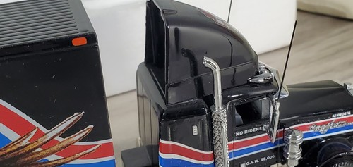 Matchbox Harley Davidson Kenworth 18-Wheeler Die-Cast Toy Semi Truck COA Collect - Picture 12 of 24