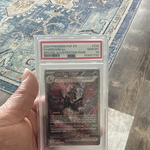 Charizard ex 234/091 SV: Paldean Fates Special Illustration Rare Holo PSA 10