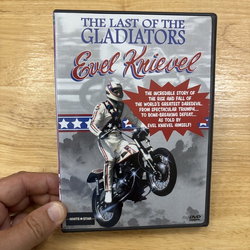 Last of the Gladiators - Evel Knievel (DVD, 2005, Region Free) With Insert Rare