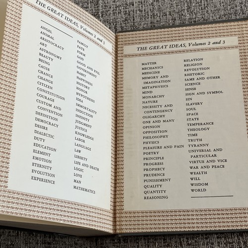 Vol 3 The Great Ideas A Syntopicon II Man to World Britannica Great Books 1952 - Picture 14 of 14