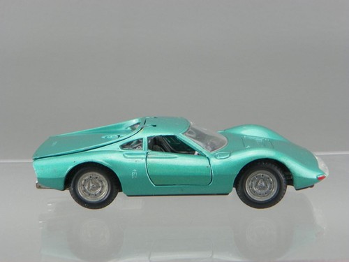 Vintage 1966 Politoys N536 Diecast 1/43 Metallic Green Ferrari Dino Pininfarina - Picture 2 of 9