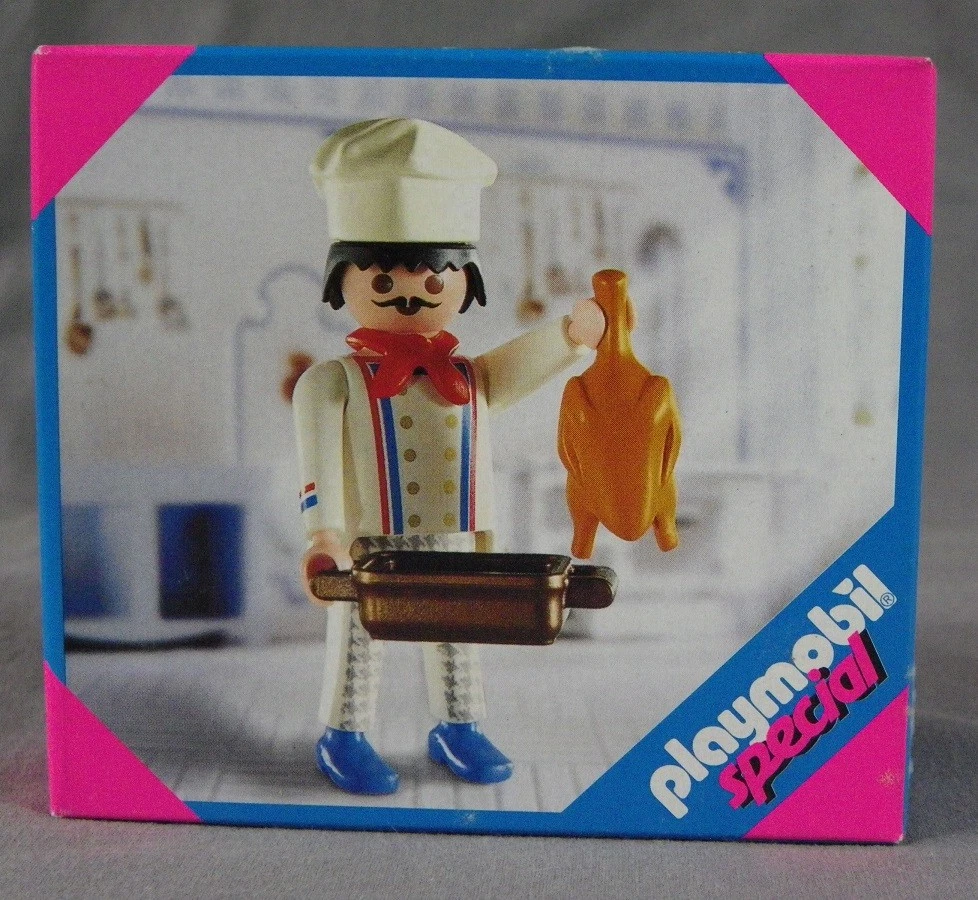 playmobil cuisinier pâtissier S1
