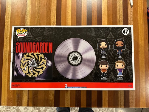FUNKO Pop! SOUNDGARDEN  Badmotorfinger Album 4-Pack #47 w/Protector - Cornell - Picture 7 of 10