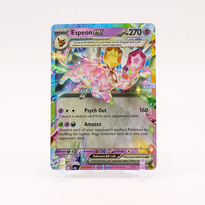 #ad Espeon ex 034 131 Prismatic Evolutions Double Rare Pokemon NM MINT $3.49