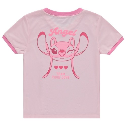 Disney Girls Lilo & Stitch Soccer Jersey T-Shirt - Girls Sizes 4-16 - Picture 6 of 25