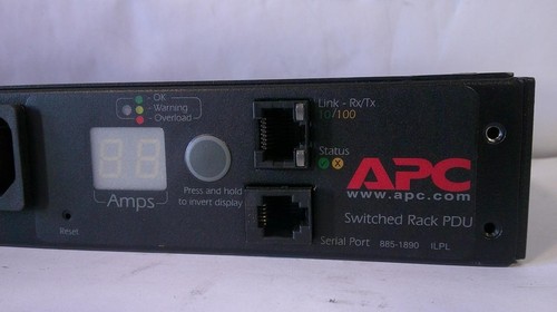 APC AP7920 1U Switched Rack PDU 10A 230V 8 x C13 Outlets (B275) - Picture 9 of 13