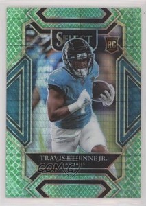 2021 Panini Select Club Level Dragon Scale Prizm /89 Travis Etienne Jr Rookie RC