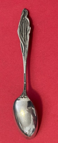 Baltimore MD Battle Monument Corn Ear Sterling Silver 4g 3 3/8” Souvenir Spoon - Bild 6 von 8