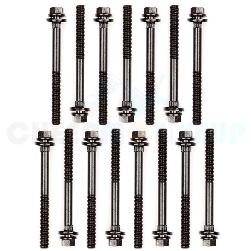 Head Bolts for Chrysler/Plymouth Voyager Jeep Wrangler Dodge Caravan Volkswagen - Image 2 of 4