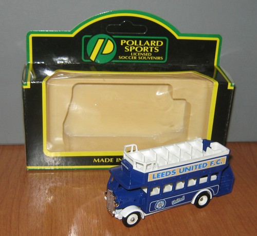 Lledo Days Gone DG68 LP68016 AEC Regent Open Top Bus Leeds United FC - Picture 1 of 4