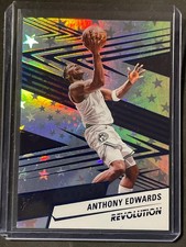2024-25 REVOLUTION ANTHONY EDWARDS BLUE ASTRO /99 #40 TIMBERWOLVES