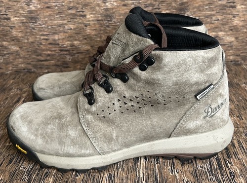 Danner Inquire Chukka 4” Suede Hiking Boots Danner Dry Grey Plum Women’s Sz 7.5 - Picture 6 of 16