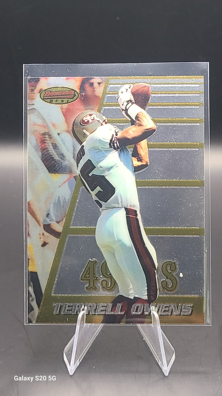 Terrell Owens Bowman's Best 1996 #147 RC Rookie Free Shipping