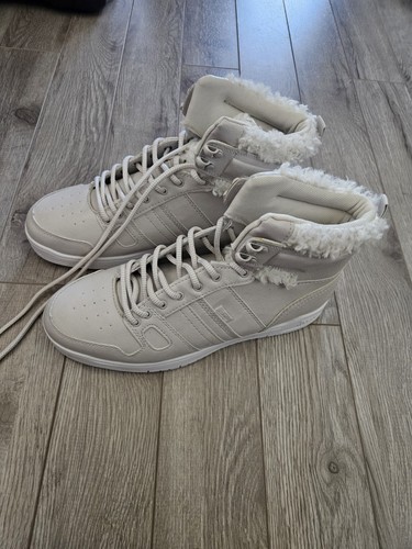 Levi's Boots Brand New Womens NEW 10 Coconut White - Picture 2 of 4