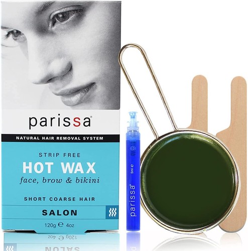 Parissa Hot Wax Bikini & Brazilian Waxing Kit Natürliche Haarentfernung Hartwachs 120g - Bild 3 von 10