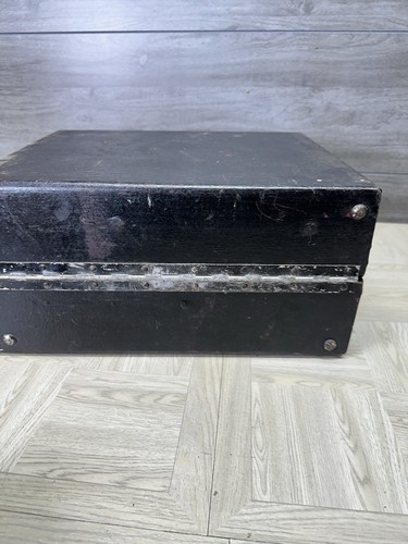 Antique Puritone Portable Phonograph Record Player Tabletop Art Deco Works - Picture 19 of 23