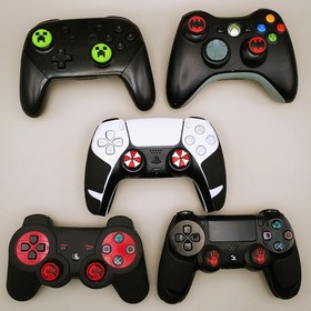 Silicone Thumb Grip Caps PS4 PS5 Xbox Switch 2 Pro Controller Joystick YOU PICK