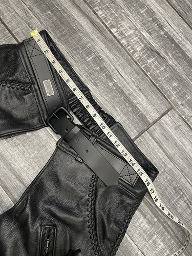 Pantalones de cuero Harley Davidson Willie G talla XL forrados pantalones DE COLECCIÓN - Imagen 6 de 15