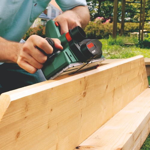 Bosch PHO 3100 Elektro Hobel 750 Watt 82 x 3,1 mm + Koffer ( 0603271100 ) - Bild 5 von 6