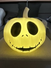Jack Skellington LED Deko Halloween Disney Kürbis Nightmare Before Christmas