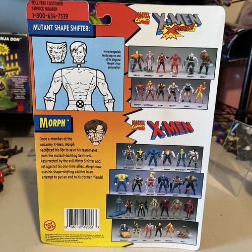Vintage 1994 MOC Morph X-MEN Toy Biz Marvel Comics Animated Series Mutant - Bild 4 von 6