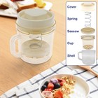 Yogurt Strainer Safe Greek Yogurt Filter with Lid Reusable Yogurt Filter buSyM