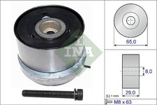 Schaeffler INA Spannrolle Zahnriemen 531 0779 10 für SAAB FAMILY ASTRA FIAT AVEO