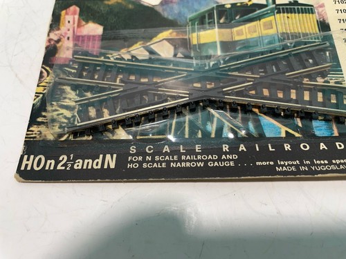 B4 AHM Minitracks N Hon2 Modelo Trenes Pista LH Cruce Tren Pista - Imagen 2 de 4