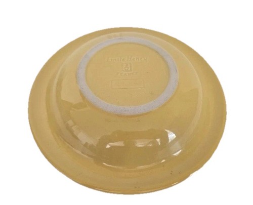 Emile Henry pasta zuppa insalata gialla 8,75" ciotola bordata Francia set di 2 - Foto 6 di 6